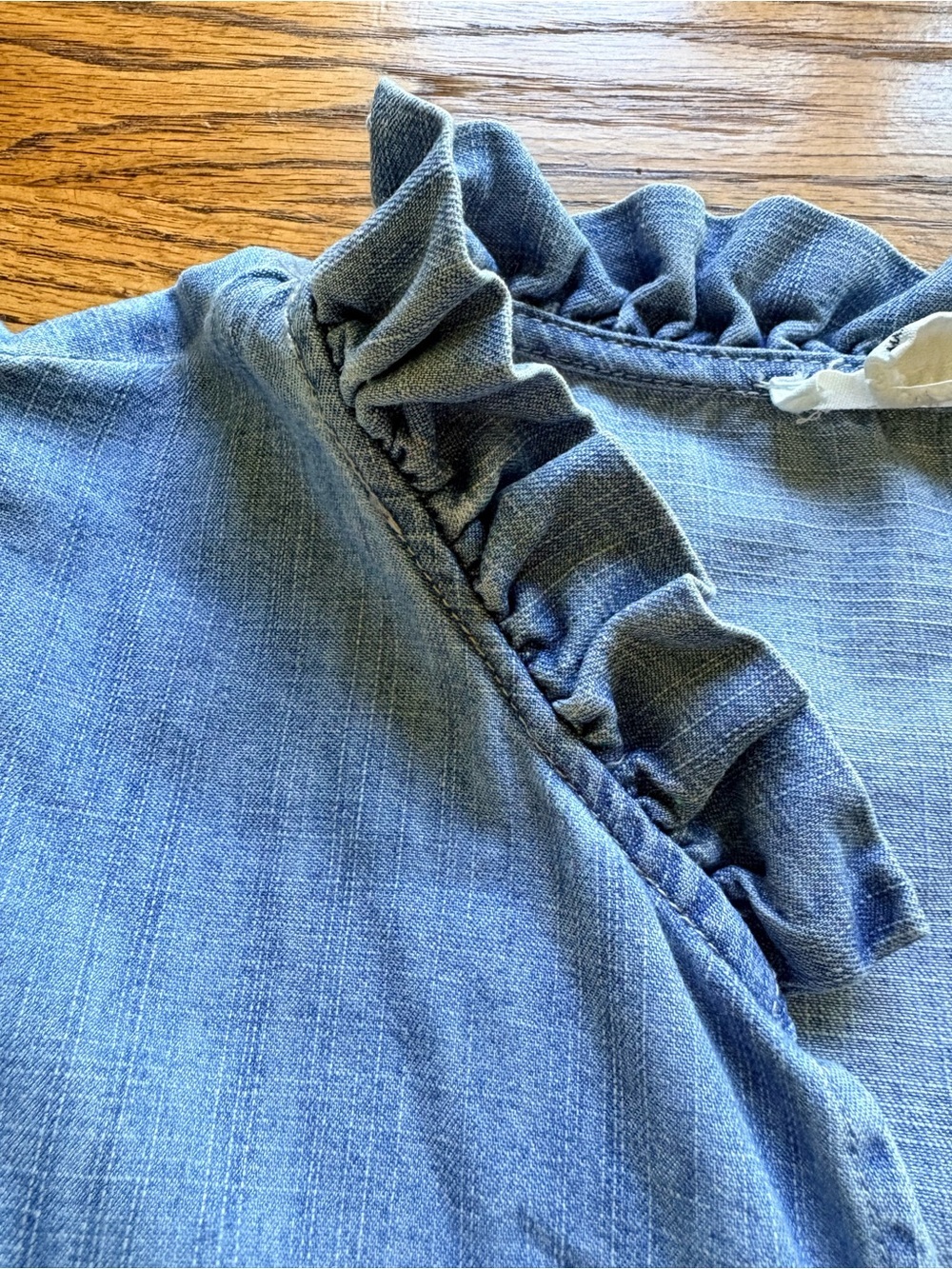 Chic Soul Can’t Be Held Down Dress- blue denim- 1X- worn twice. - Picture 7 of 13